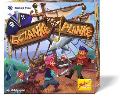 Alle Details zum Brettspiel Gezanke auf der Planke und ähnlichen Spielen