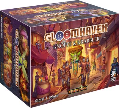 Alle Details zum Brettspiel Gloomhaven: Knöpfe und Krabbler und ähnlichen Spielen