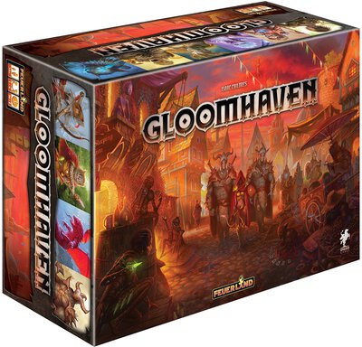 Alle Details zum Brettspiel Gloomhaven und ähnlichen Spielen