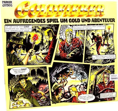 Alle Details zum Brettspiel Goldfieber / Web of Gold und ähnlichen Spielen