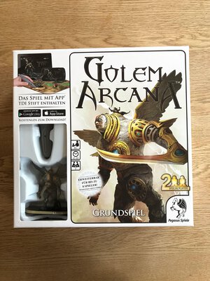 Alle Details zum Brettspiel Golem Arcana Grundspiel und ähnlichen Spielen