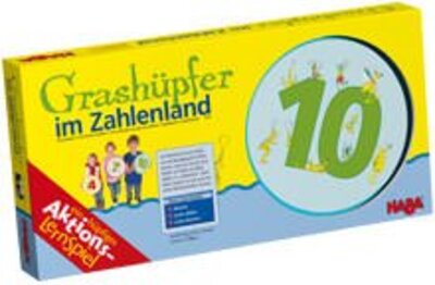 Alle Details zum Brettspiel Grashüpfer im Zahlenland und ähnlichen Spielen