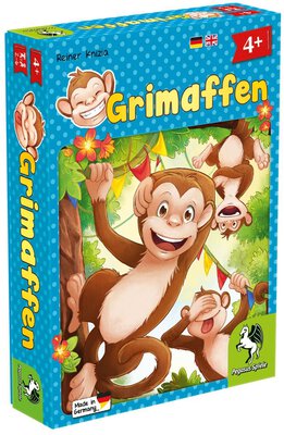 Alle Details zum Brettspiel Grimaffen und ähnlichen Spielen