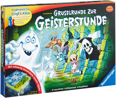 Alle Details zum Brettspiel Gruselrunde zur Geisterstunde und ähnlichen Spielen