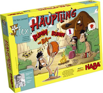 Alle Details zum Brettspiel Häuptling Bumm-ba-Bumm und ähnlichen Spielen