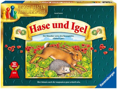 Alle Details zum Brettspiel Hase und Igel (Spiel des Jahres 1979) und ähnlichen Spielen