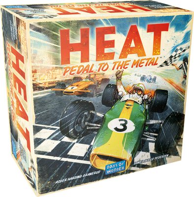Alle Details zum Brettspiel Heat und ähnlichen Spielen