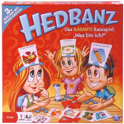 Alle Details zum Brettspiel Hedbanz und ähnlichen Spielen