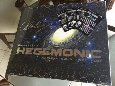 Alle Details zum Brettspiel Hegemonic und ähnlichen Spielen