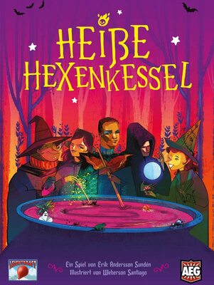 Alle Details zum Brettspiel Heiße Hexenkessel und ähnlichen Spielen
