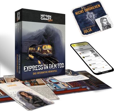 Alle Details zum Brettspiel Hidden Games Hangover: Express in den Tod und ähnlichen Spielen