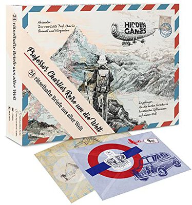 Alle Details zum Brettspiel Hidden Games: Professor Charlies Reise um die Welt und ähnlichen Spielen