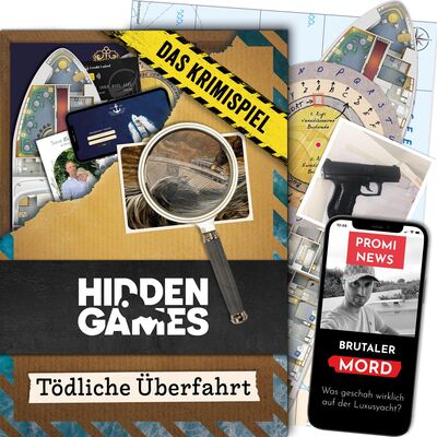 Alle Details zum Brettspiel Hidden Games Tatort: Tödliche Überfahrt und ähnlichen Spielen