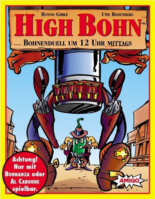 Alle Details zum Brettspiel High Bohn: Bohnenduell um 12 Uhr mittags und ähnlichen Spielen