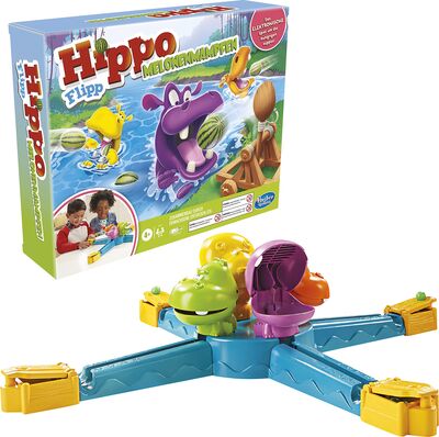 Alle Details zum Brettspiel Hippo Flipp Melonenmampfen und ähnlichen Spielen