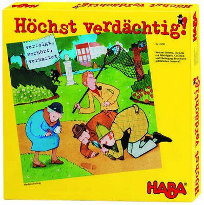 Alle Details zum Brettspiel Höchst verdächtig (Deutscher Kinderspielpreis 2002 Gewinner) und ähnlichen Spielen