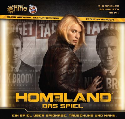 Alle Details zum Brettspiel Homeland: Das Spiel und ähnlichen Spielen