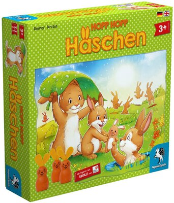 Alle Details zum Brettspiel Hopp hopp Häschen und ähnlichen Spielen