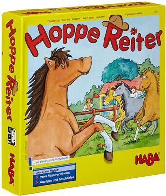 Alle Details zum Brettspiel Hoppe Reiter und ähnlichen Spielen