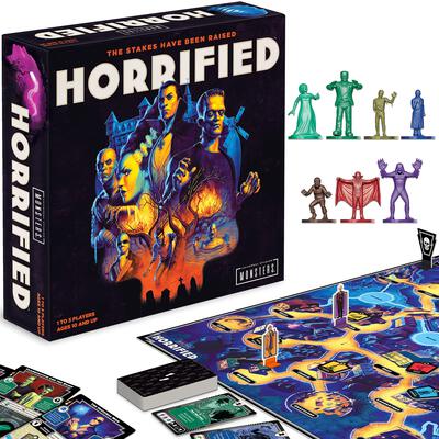 Alle Details zum Brettspiel Horrified und ähnlichen Spielen