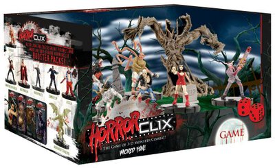 Alle Details zum Brettspiel HorrorClix und ähnlichen Spielen