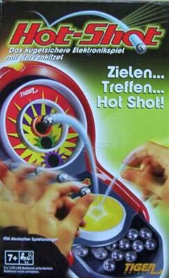 Alle Details zum Brettspiel Hot-Shot (Bulls-Eye Ball) und ähnlichen Spielen