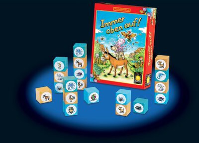 Alle Details zum Brettspiel Immer oben auf! und ähnlichen Spielen