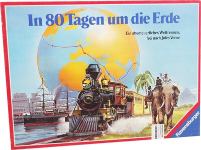 Alle Details zum Brettspiel In 80 Tagen um die Erde und ähnlichen Spielen