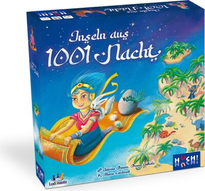 Alle Details zum Brettspiel Inseln aus 1001 Nacht und ähnlichen Spielen