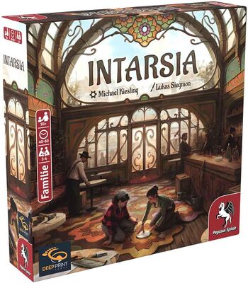 Alle Details zum Brettspiel Intarsia und ähnlichen Spielen