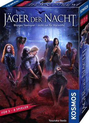 Alle Details zum Brettspiel Jäger der Nacht - Bissiges Teamspiel, nicht nur für Wölfe und ähnlichen Spielen