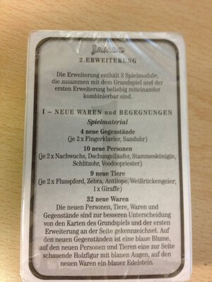 Alle Details zum Brettspiel Jambo: die 2. Erweiterung (2. Erweiterung) und ähnlichen Spielen