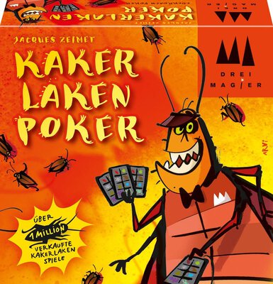 Alle Details zum Brettspiel Kakerlaken Poker und ähnlichen Spielen