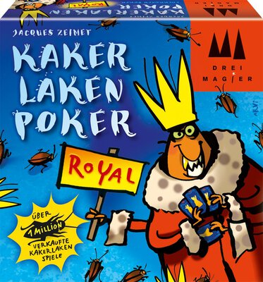 Alle Details zum Brettspiel Kakerlakenpoker Royal und ähnlichen Spielen