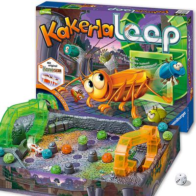 Alle Details zum Brettspiel Kakerlaloop und ähnlichen Spielen