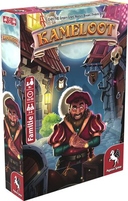 Alle Details zum Brettspiel Kameloot und ähnlichen Spielen