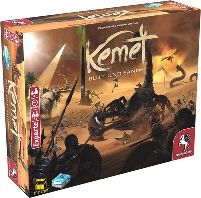 Alle Details zum Brettspiel Kemet: Blut und Sand und ähnlichen Spielen