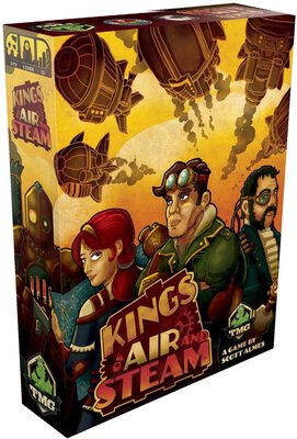 Alle Details zum Brettspiel Kings of Air and Steam und ähnlichen Spielen