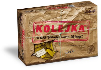 Alle Details zum Brettspiel Kolejka: In dieser Schlange warten Sie lange und ähnlichen Spielen