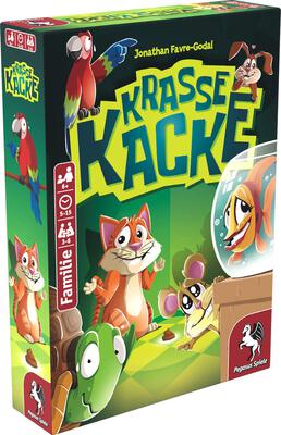Alle Details zum Brettspiel Krasse Kacke und ähnlichen Spielen