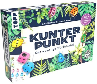 Alle Details zum Brettspiel Kunterpunkt - Das wuselige Würfelspiel und ähnlichen Spielen