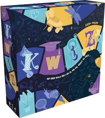 Alle Details zum Brettspiel KWIZ und ähnlichen Spielen