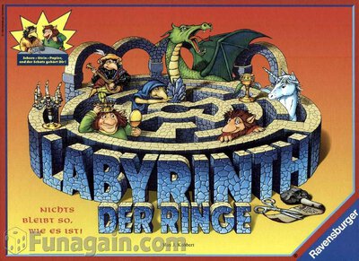 Alle Details zum Brettspiel Labyrinth der Ringe und ähnlichen Spielen