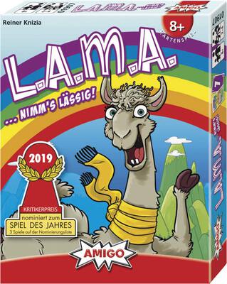 Alle Details zum Brettspiel L.A.M.A. und ähnlichen Spielen