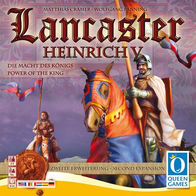 Alle Details zum Brettspiel Lancaster: Heinrich V – Die Macht des Königs (2. Erweiterung) und ähnlichen Spielen