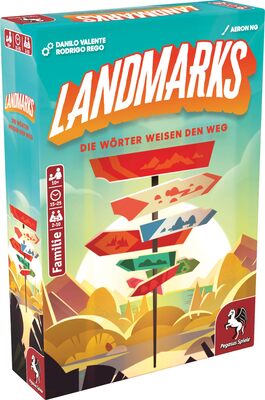 Alle Details zum Brettspiel Landmarks - Die Wörter weisen den Weg und ähnlichen Spielen
