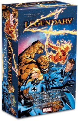 Alle Details zum Brettspiel Legendary: A Marvel Deck Building Game – Fantastic Four (Erweiterung) und ähnlichen Spielen