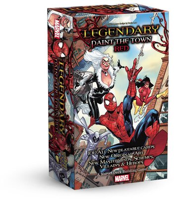 Alle Details zum Brettspiel Legendary: A Marvel Deck Building Game – Paint the Town Red (Erweiterung) und ähnlichen Spielen