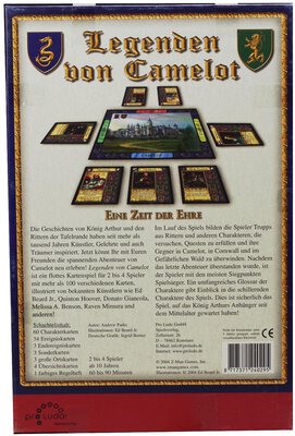 Alle Details zum Brettspiel Legenden von Camelot und ähnlichen Spielen