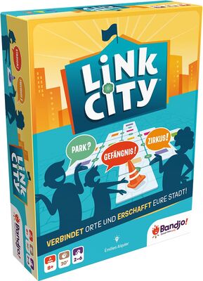 Alle Details zum Brettspiel Link City und ähnlichen Spielen